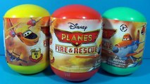Disney PLANES surprise eggs! Unboxing 3 Disney Planes eggs surprise with toys! For kids!