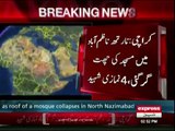 Four dead, several hurt as roof of mosque caves in during Friday prayers in Karachi
