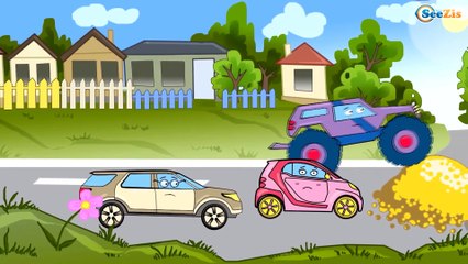 ✔ Carritos Para Niños. Grúa para niños | Caricaturas de carros / Dibujos animados educativos ✔