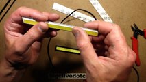 A look at some LED COB light strips for cars - automobiles.