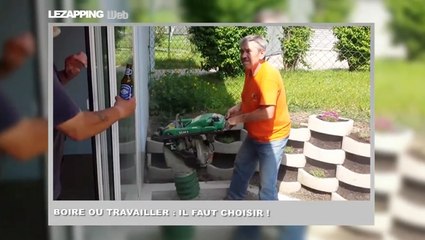 "Boire ou travailler il faut choisir !" zap web du 10/06/2016 par lezapping