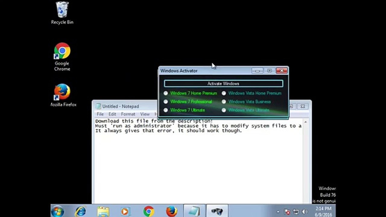[NEW] Windows 7 All Edition Activator 2017.