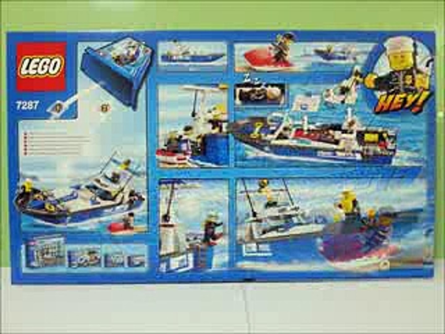 lego city police boat 7287