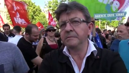 Jean-Luc Mélenchon et les médias