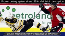 NHL Picks: Senators vs. Bruins Betting Preview 4 strategies to win more money