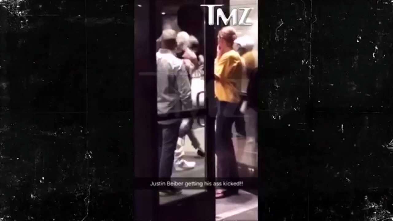 Justin Bieber gets into a fist fight