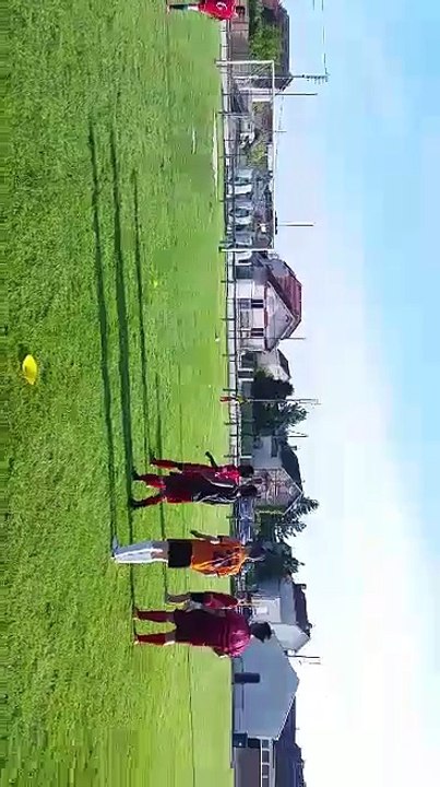 ENTRAINEMENT DU 09 MAI 2016  DES U13 AU STADE DES DROITS DE L ENFANCE AVEC MR MAURIZE SEBASTIEN ET STEPHANE DUPOND