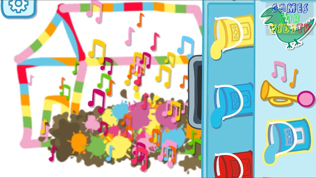 Peppa Pig Peppa's Paintbox - Games For Kids TV