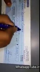 Please check your cheqs Pakistani scandaal