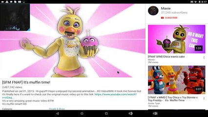 my reaction to it's muffin time