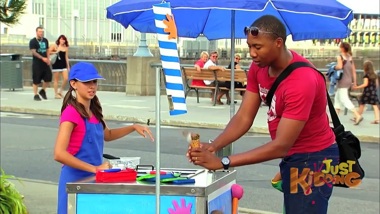 Just For Laughs Gags - Tweety in a Cone Prank - Just Kidding