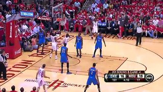 NBA CIRCLE - Oklahoma City Thunder Vs Houston Rockets Game 4 Highlights 29 April 2013 NBA Playoffs