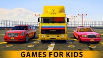 Roues sur les couleurs de bus SPIDERMAN 3D Nursery Rhyme Songs IRON MAN FUN Cars pour les enfants et les enfants