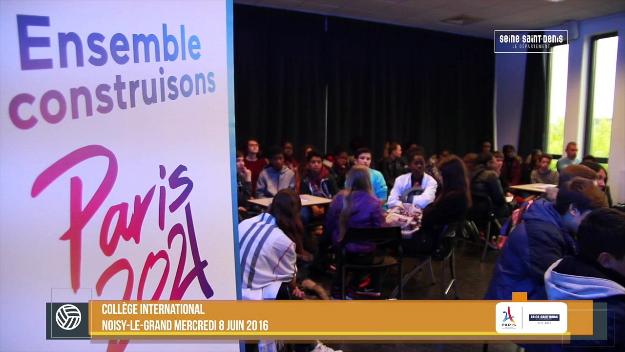 La jeunesse de Seine-Saint-Denis planche sur le projet de Paris 2024
