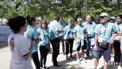 Les volontaires de Paris vous accueillent pendant l'Euro