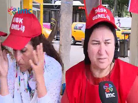 İşten çıkarılan Bakırköy Belediyesi işçilerinin direnişi üçüncü gününde