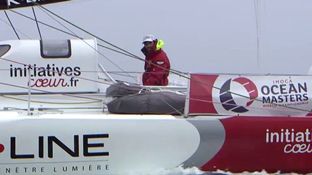 6éme position pour Tanguy De Lamotte à bord d'Initiatives Coeur
