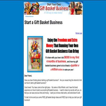 How to Start a Gift Basket Business With No Monthly Fees