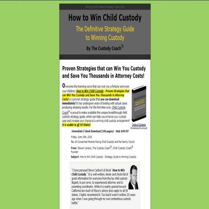 How To Win Child Custody