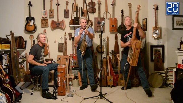 Il fait une cover en jouant des instruments fait maison ! - Le rewind du vendredi 10 juin 2016.