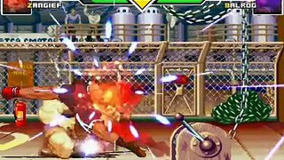Super Street Fighter II Turbo HD Remix Mugen / Balrog vs Zangıef