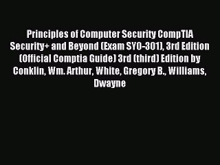 Download Principles of Computer Security CompTIA Security+ and Beyond (Exam SY0-301) 3rd Edition