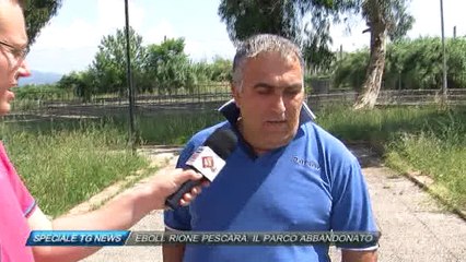 EBOLI, RIONE PESCARA: ILPARCO ABBANDONATO