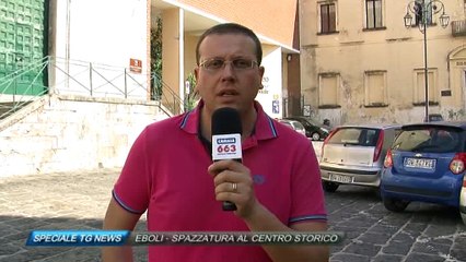 EMERGENZA IMMONDIZIA NEL CENTRO STORICO DI EBOLI