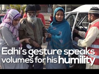 Edhi declines Zardari's offer of treatment abroad