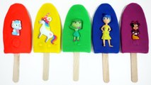 Couleurs crème glacée Popsicle Surprise Jouets Minnie souris Bonjour Kitty Inside Out de Rainbow Unicorn