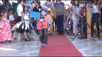 Fethiye - Atıklardan Yaptıkları Kıyafetlerle Podyuma Çıktılar