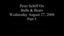 8/27/2008-Part5 Ron Paul Advisor Peter Schiff On Bulls&Bears