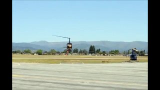 Kids first helicopter flight, CA, July 20, 2011