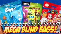 Trouver Dory Film aveugles Sacs HUGE Toy Ouverture pour les enfants avec Super Mario et Disney Toy Story