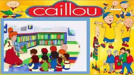 Caillou FRANCAIS _ Un livre emprunt _ S05E20 cartoon snippet