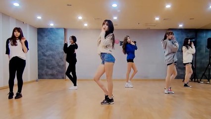Cute GFRIEND _Rough_ mirrored Dance _HD