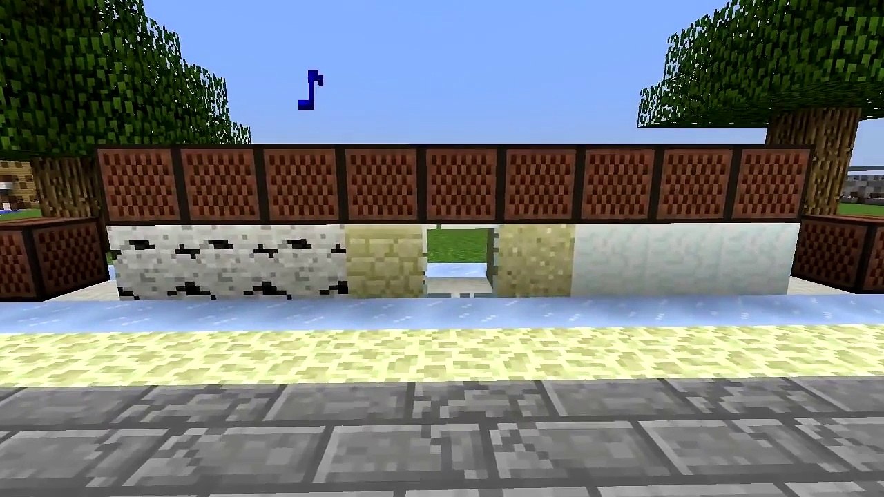 Uptown Funk   Minecraft Note Block Song