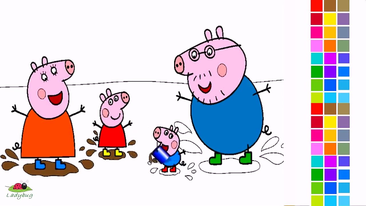 Peppa Pig #Coloring_11 / Свинка Пеппа #раскраска_11