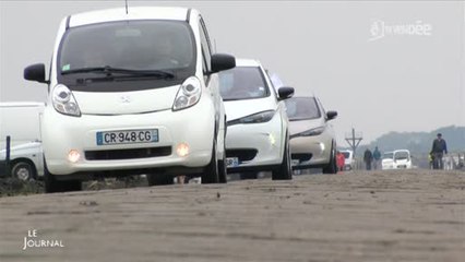 Voitures électriques : Le Vendée Énergie Tour 2016