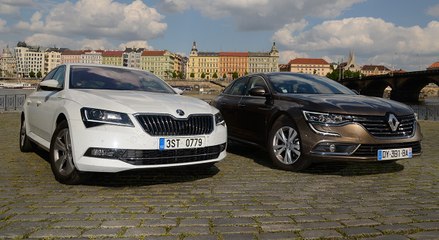 2016 Renault Talisman vs Skoda Superb [COMPARATIF Part 1/3] : Paris-Prague, le jeu des 1000 bornes