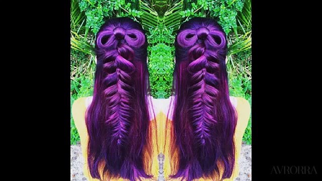 50 Идей как сделать прическу «бант из волос» пошаговая инструкция