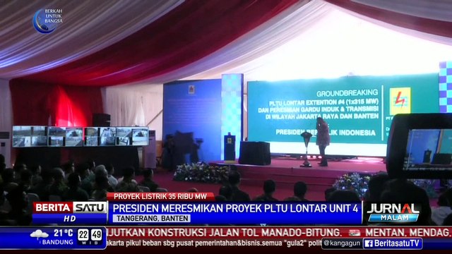 PLTU Lontar Unit IV Ditargetkan Selesai Tahun 2019