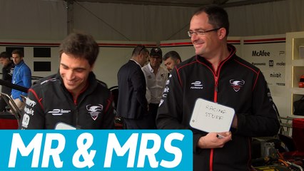 Mr & Mrs: Jerome d'Ambrosio & His Race Engineer!