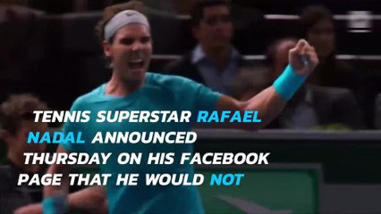 Rafael Nadal withdraws from Wimbledon with wrist injury