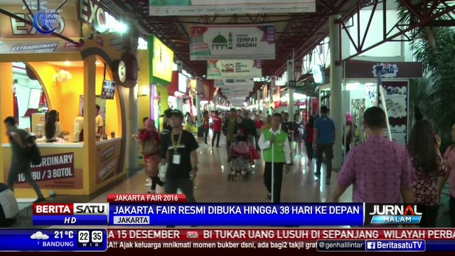 Jakarta Fair Resmi Dibuka Hingga 38 Hari ke Depan