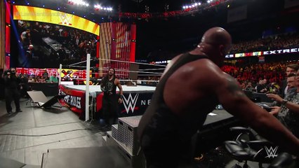 Roman Reigns vs. Big Show - Last Man Standing Match  Extreme Rules 2015