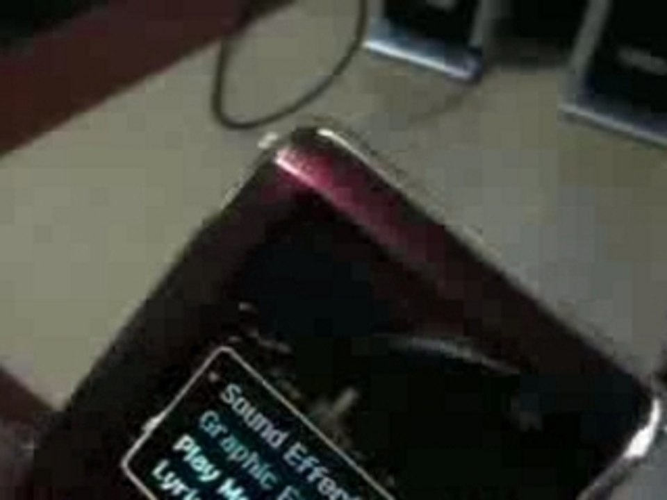 New luxury style MP3 player 'YP-K3'