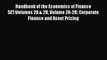 Popular book Handbook of the Economics of Finance SET:Volumes 2A & 2B Volume 2A-2B: Corporate