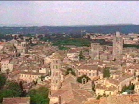 Uzès Vue du Ciel