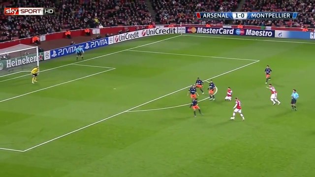 Lukas Podolski vs. Montpellier